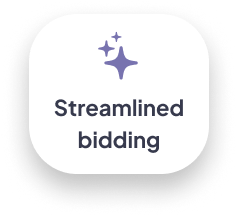 Streamlined bidding