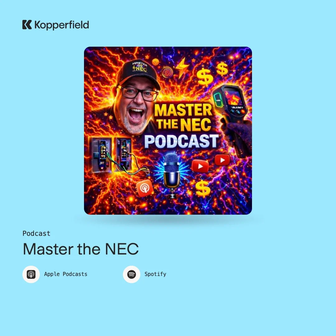 Master the NEC podcast cover art